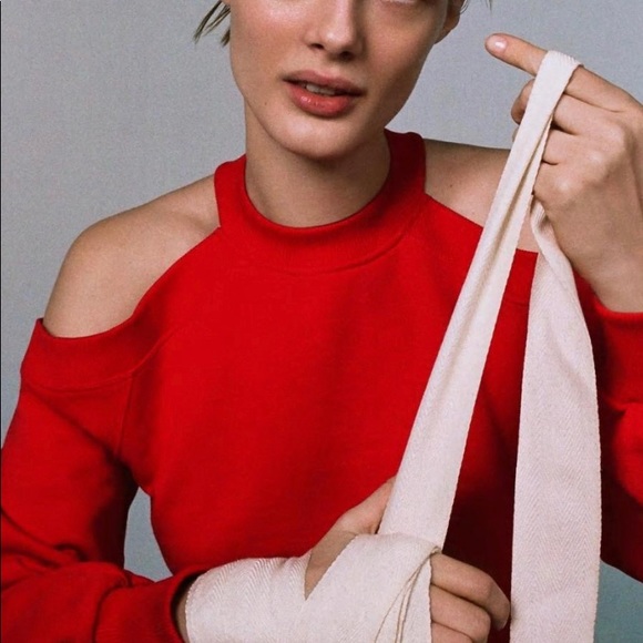 Zara Cut Out Sweatshirt - Picture 3 of 3